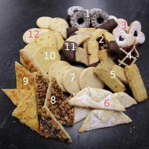 48 assorted cookies